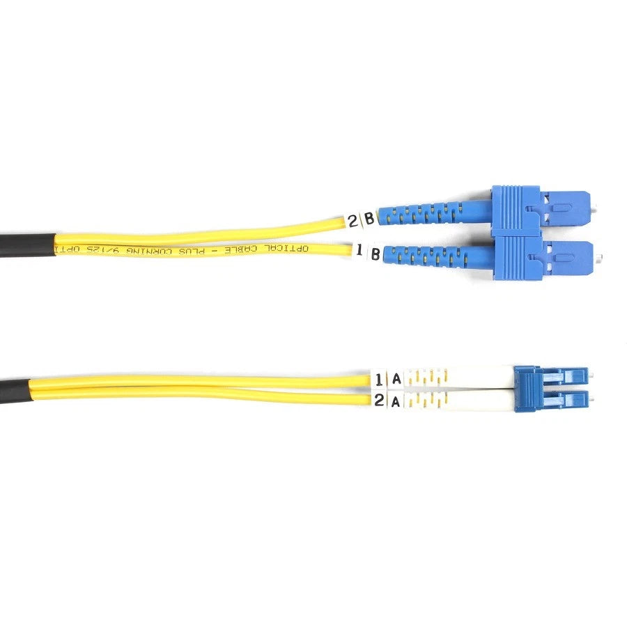 FOSM005MSCLC - Black Box 16.4ft SC to LC Single-Mode Fiber Optic Patch Cable