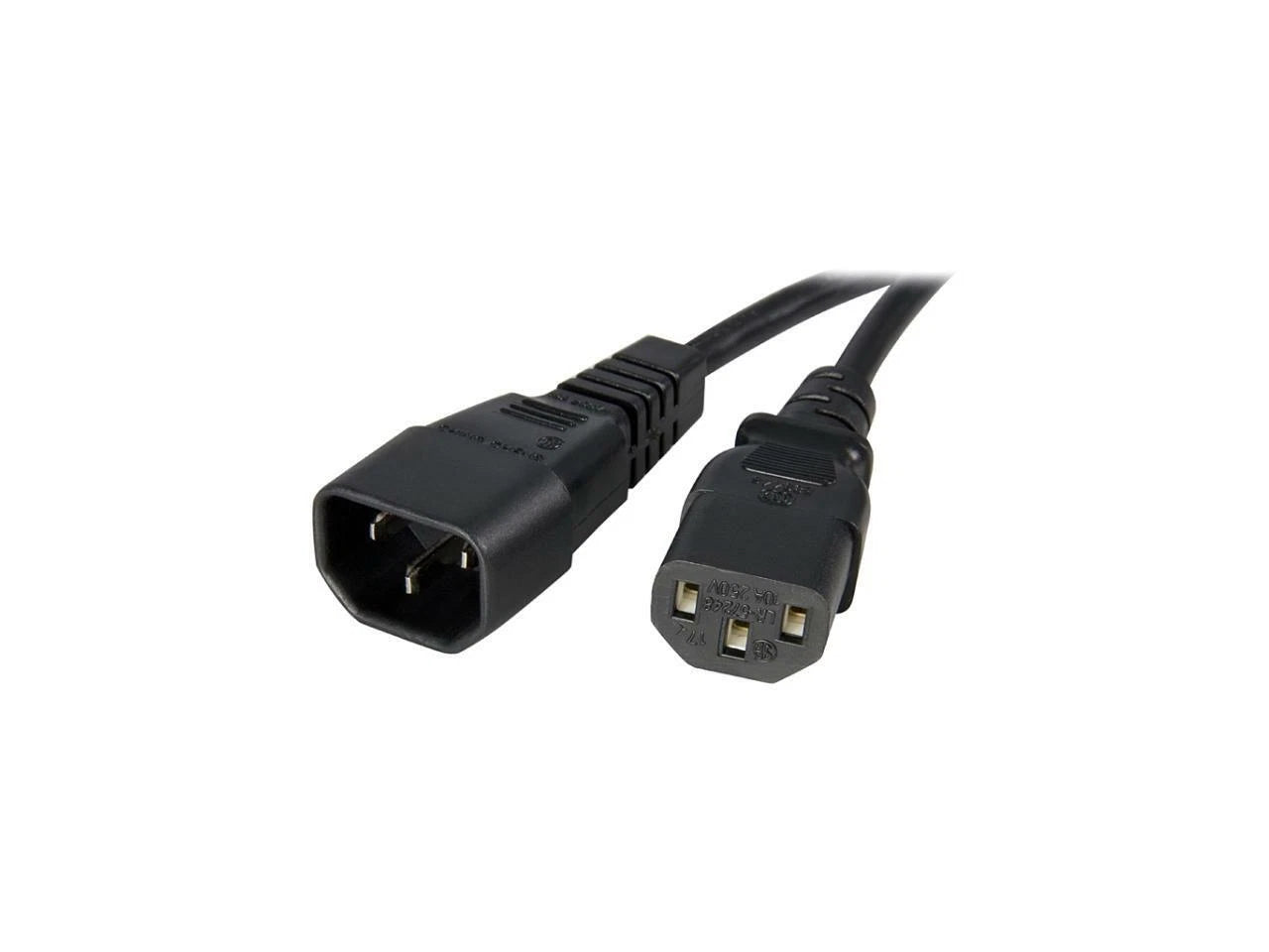 PXT1002 - StarTech 2 ft Standard Computer Power Cord