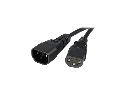 PXT1002 - StarTech 2 ft Standard Computer Power Cord