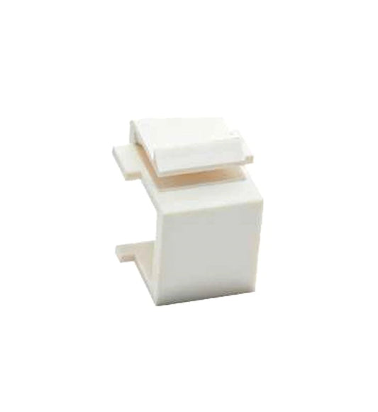 820430 - Vanco Blank Keystone Inserts 5 White