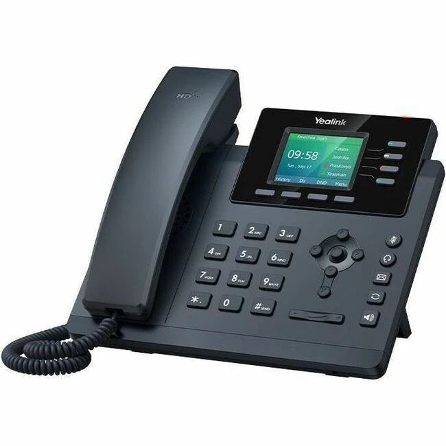 SIPT34W - Yealink SIP-T34W IP Phone Corded/Cordless Wi-Fitooth Wall Mountable
