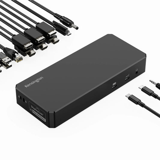 K33621NA-MAC - Kensington SD4790-MAC EQ USB-C Triple 4K Docking Station