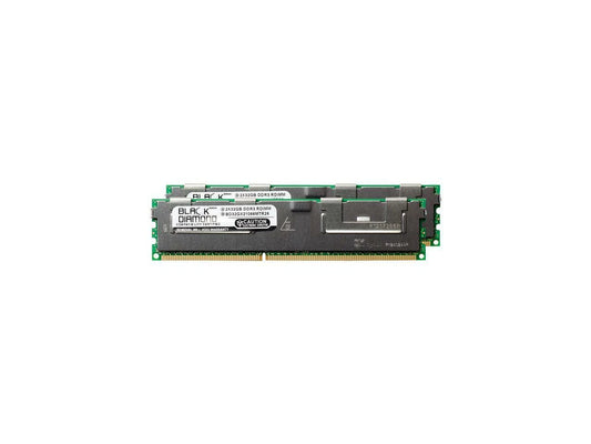 BD32GX21066MTR26 - Black Diamond Memory 64GB 2 x 32GB 240-Pin DDR3 SDRAM ECC Registered DDR3