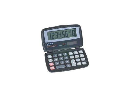 LS555H - Canon USA 4009A006AA Handheld Foldable Pocket Calculator 8-Digit LCD