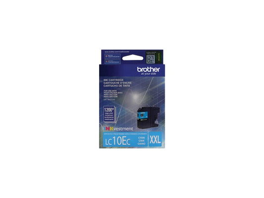 LC10EC - Brother Super High Yield Ink Cartridge Cyan