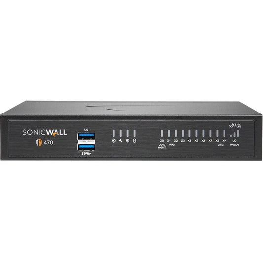 03-SSC-0738 - SonicWall TZ470 Network Security Firewall Appliance