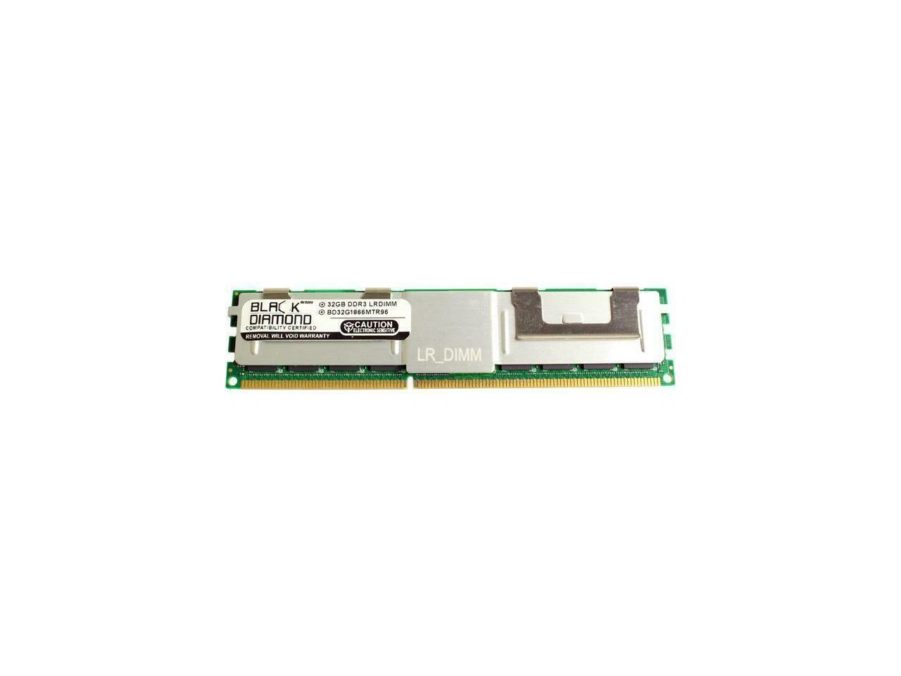 BD32G1866MTR96DE - Black Diamond Memory 32GB 240-Pin DDR3 SDRAM DDR3 1866 PC3 14900 ECC