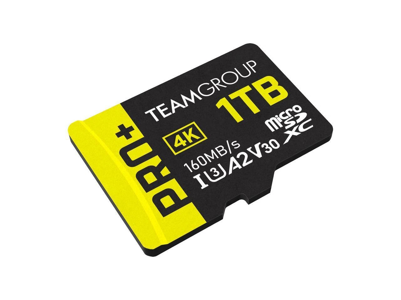 TPPMSDX1TIA2V3003 - Team Group 1TB Pro+ microSDHC UHS-I/U3 Class 10 Memory Card