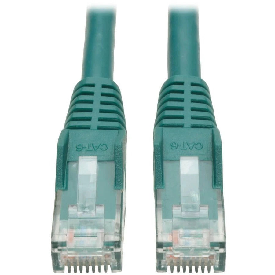 N201007G - Tripp Lite Cat6 Gigabit RJ45 Green Snagless Molded Patch Cable