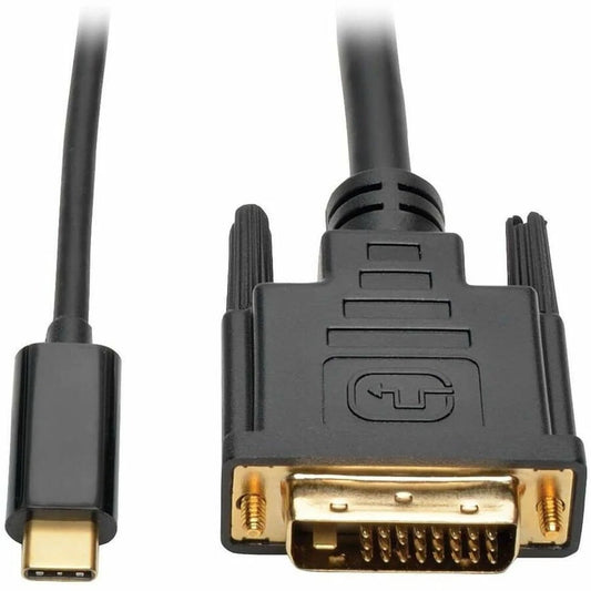 U444006D - Tripp Lite 6ft USB C to DVI Adapter Cable
