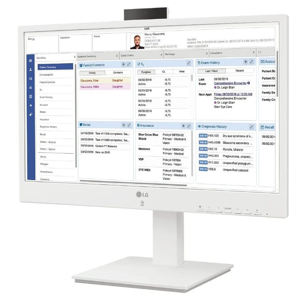 24CR670NK6P - LG 24" AIO Thin Client N5105 8GB 16GB eMMC Monitor