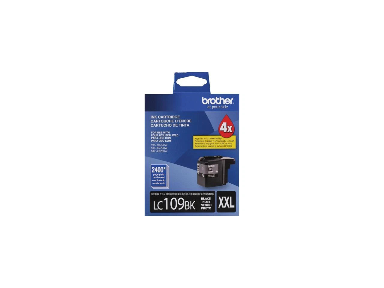 LC109BK - Brother Super High Yield Innobella Ink Cartridge Black
