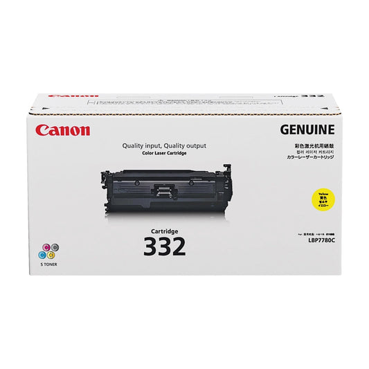 6260B012AA - Canon 332 Toner Cartridge Yellow