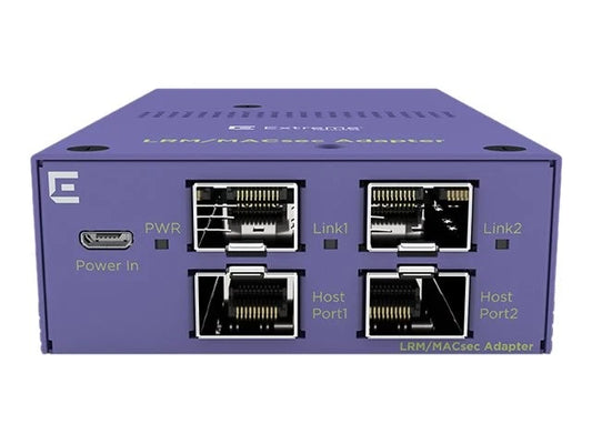 10965 - Extreme Networks Switching LR ACsec Adapter Two SFP+ Network Expansion Module