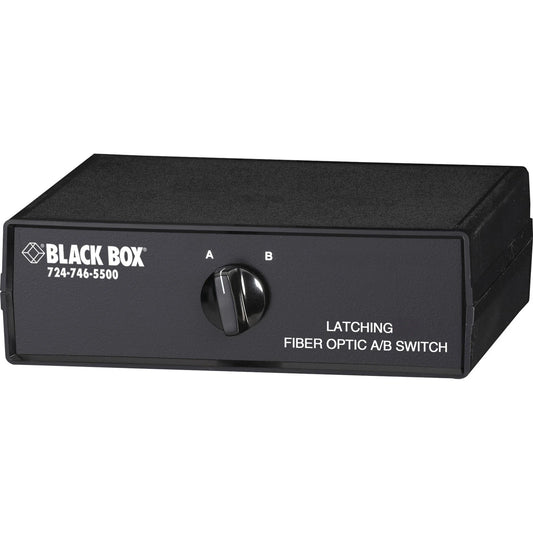 SW1036A - Black Box Network Services Fiber Optic A/b Desktop Switch Latching