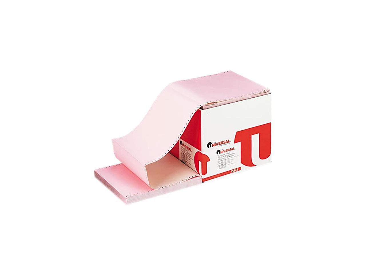 UNV15873 - Universal Multicolor Computer Paper 3-Part Carbonless 15Lb 9-1/2 X 11