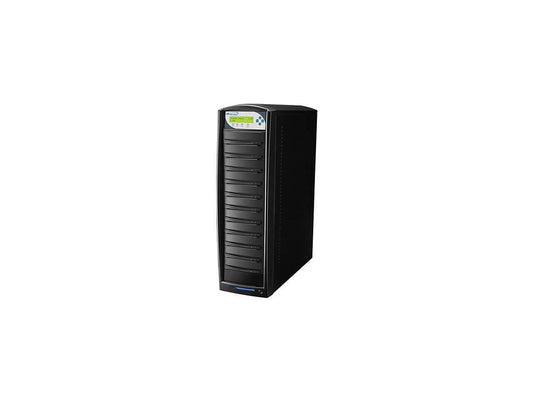 SHARK-S10T-SNY-BK - Vinpower Black 1 to 10 Up to 256MB Buffer Memory SharkCopier DVD CD Disc