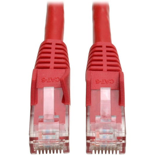 N201-002-RD - Tripp Lite Cat.6 Utp Rj-45 Male 1 X Rj-45 Male 2ft Patch Cable
