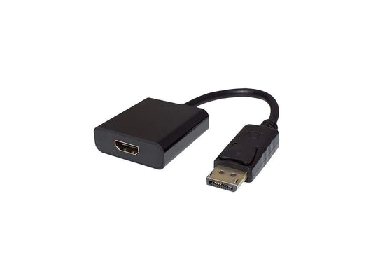 91-729 - Weltron Black Display Port Male to HDMI Female