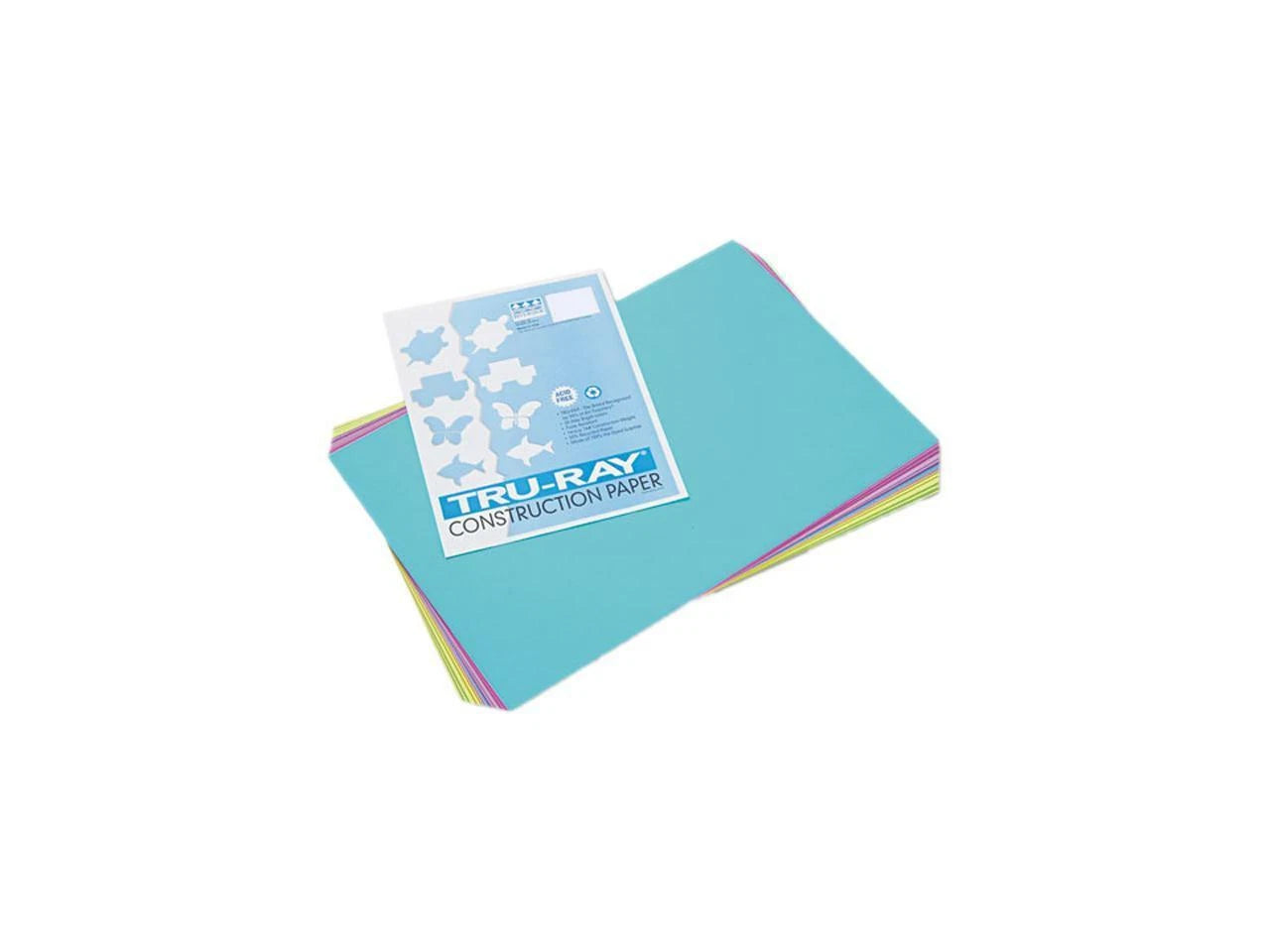 102941 - Pacon Tru-Ray Construction Paper 12 x 18 Bright Assortment