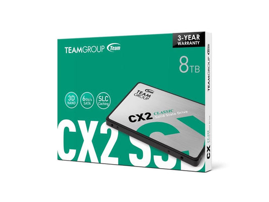 T253X6008T0C101 - Team Group 2.5" 8TB SATA III Internal Solid State Drive