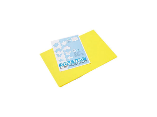 103036 - Pacon Tru-Ray Construction Paper 12 x 18 Yellow