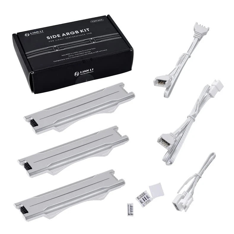 P28ARGB-W - Lian Li RGB LED Light Strip Set Side