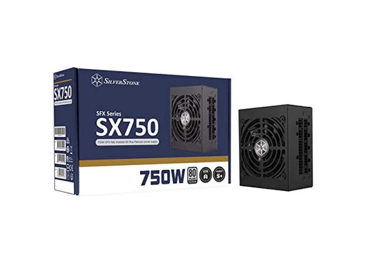 RNAB08PHGCDZH - SilverStone sx750 platinum 750w sfx fully modular 80 plus platinum power supply