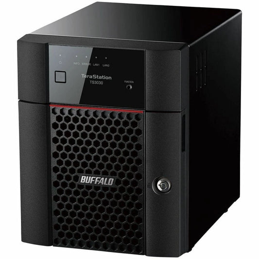 TS3430DN0804 - Buffalo TeraStation 3430DN 4-Bay Desktop NAS 8TB 4x2TB HDD 2.5GBE