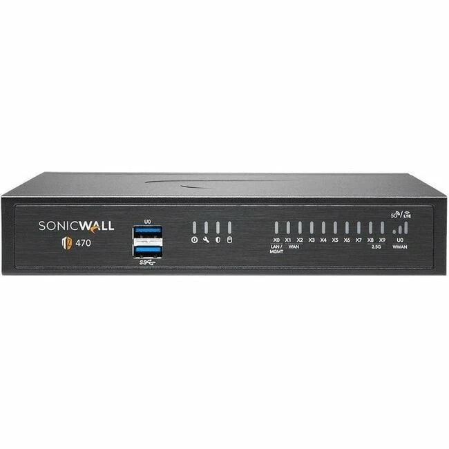 03-SSC-1367 - SonicWall TZ470 Network Security Firewall Appliance