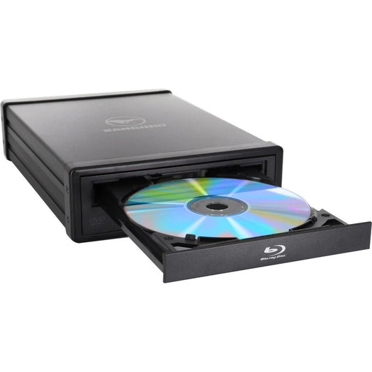 U3BDRW16X - Kanguru U3-BDRW-16X Blu-ray Writer External Black TAA Compliant