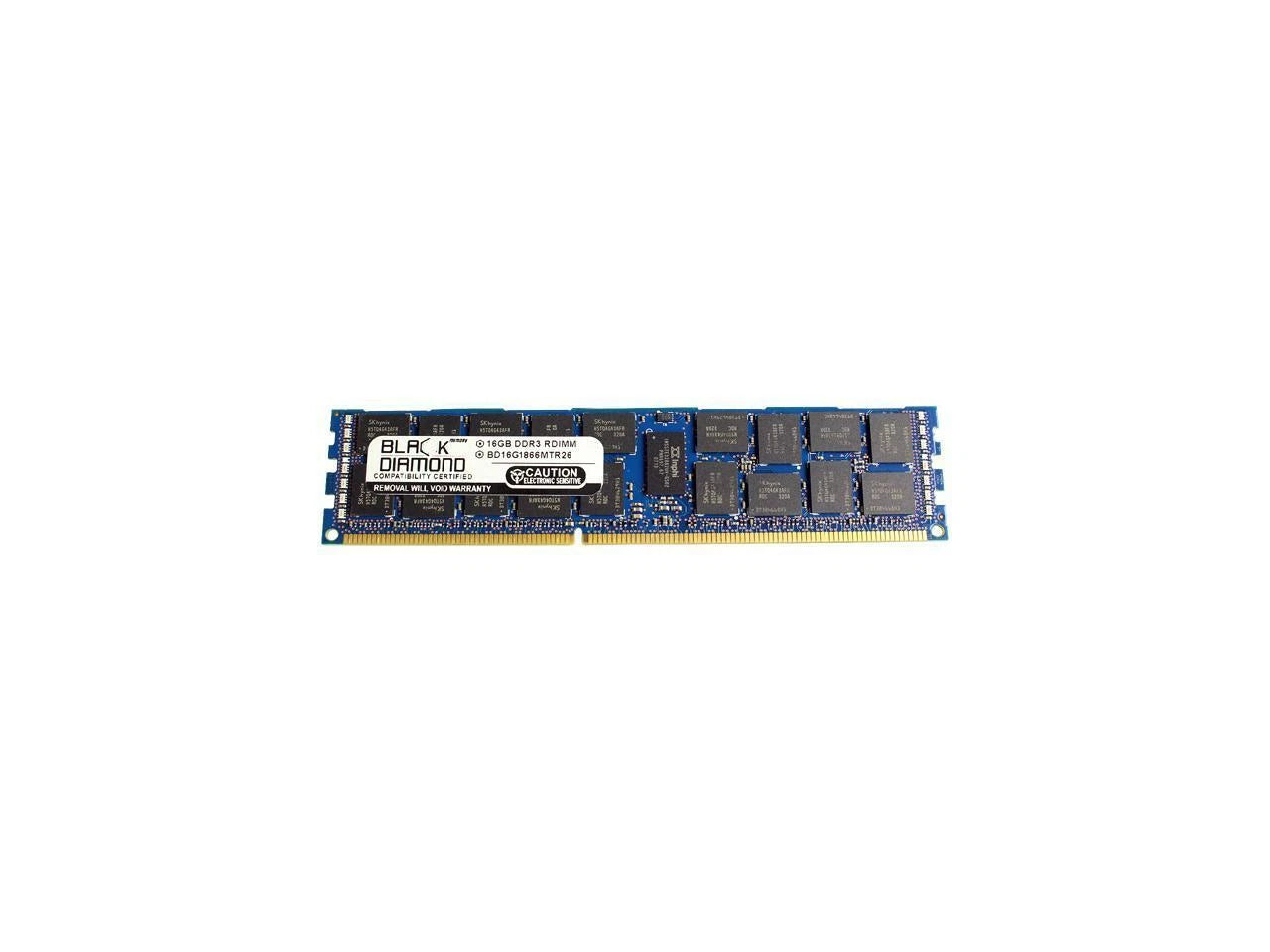 BD16G1866MTR26 - Black Diamond Server Memory 16GB 240-Pin DDR3 SDRAM ECC Registered DDR3 1866
