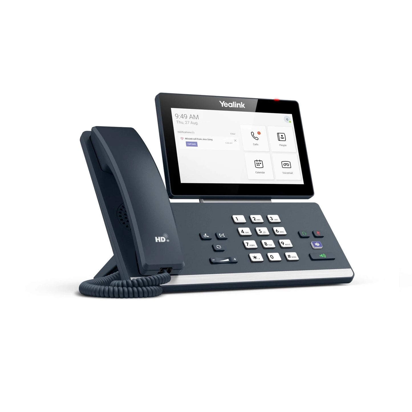 MP58-WH-E2-ZOOM - Yealink MP58 IP Phone Corded/Cordless Corded/Cordless Bluetooth Wi-Fi