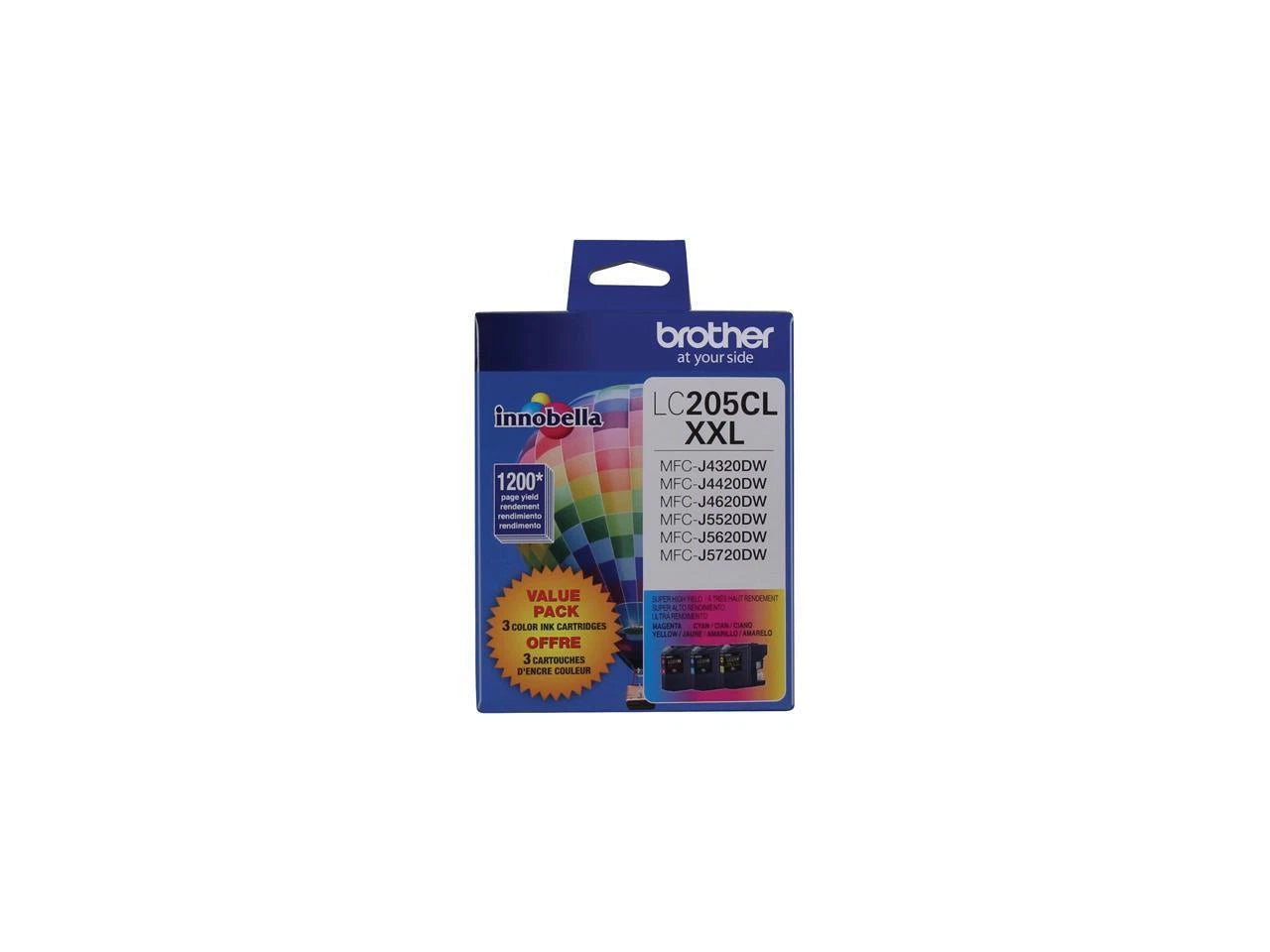 LC2053PKSDUP - Brother Super High Yield Innobella Ink CartridgeCombo Cyan/M