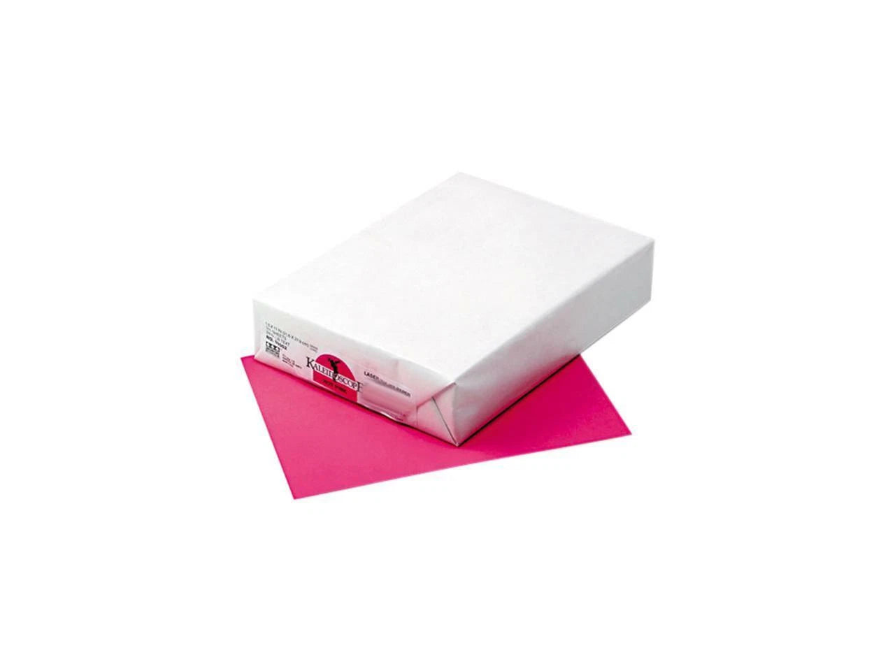 102052 - Pacon Kaleidoscope Multipurpose Colored Paper 8-1/2 x 11 Hot Pink