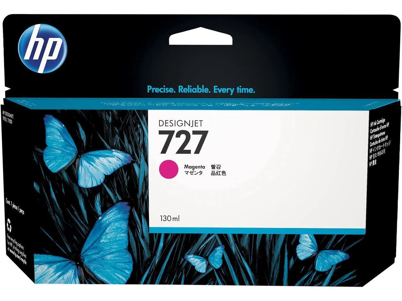 B3P20A - HP 727 Ink Cartridge Magenta