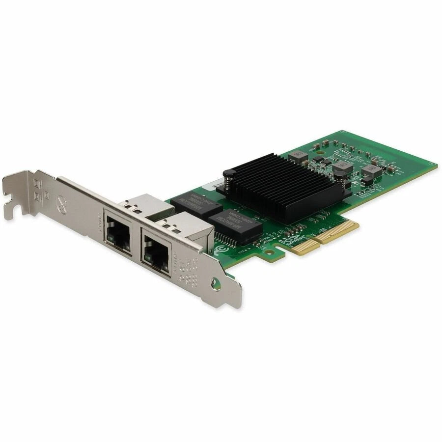 ADDPCIE2RJ45V2 - AddOn 10/100/1000Mbs Dual RJ-45 Port 100m PCIe 2.0 x4 Network Interface Card
