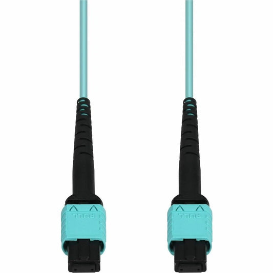 ADDMPOMPO2M5OM4TAA - AddOn 2m MPO/UPC to MPO/UPC OM4 OFNR 12-Strand TAA Fiber Patch Cable