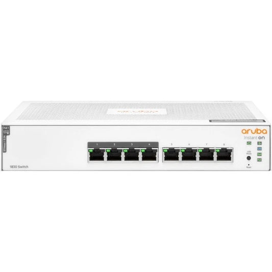 JL811AABA - HP Aruba Instant On 1830 8G 4p Class4 PoE 65W Switch