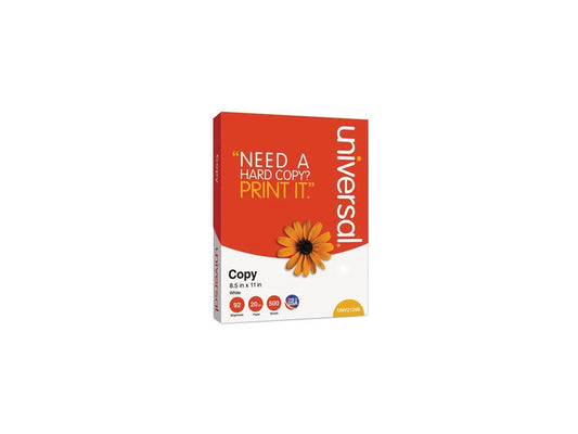 UNV21200 - Universal Copy Paper 92 Brightness 20 lbs. 8.50" x 11.00"