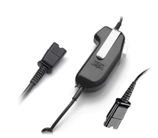8K6S9AA#AC3 - Plantronics Poly PTT Voice 12" Straight PTT Momentary TAA