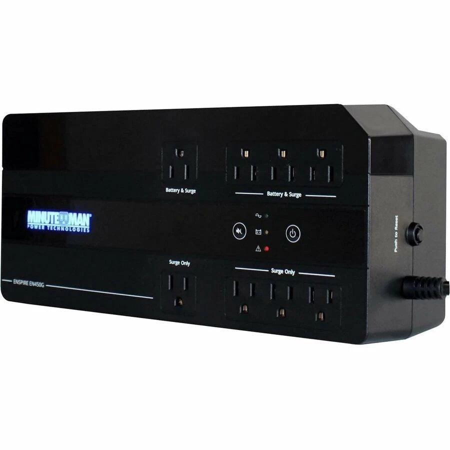 ENSPIRE-G - Minuteman 450VA Compact Desktop Floor Wall Mountable UPS