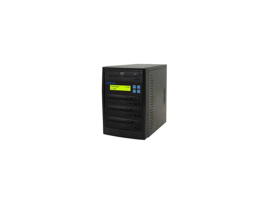 PLEX-S3T-DVD-BK - PlexCopier 24X SATA 1 to 3 CD DVD duplicator Burner Writer Standalone Copier