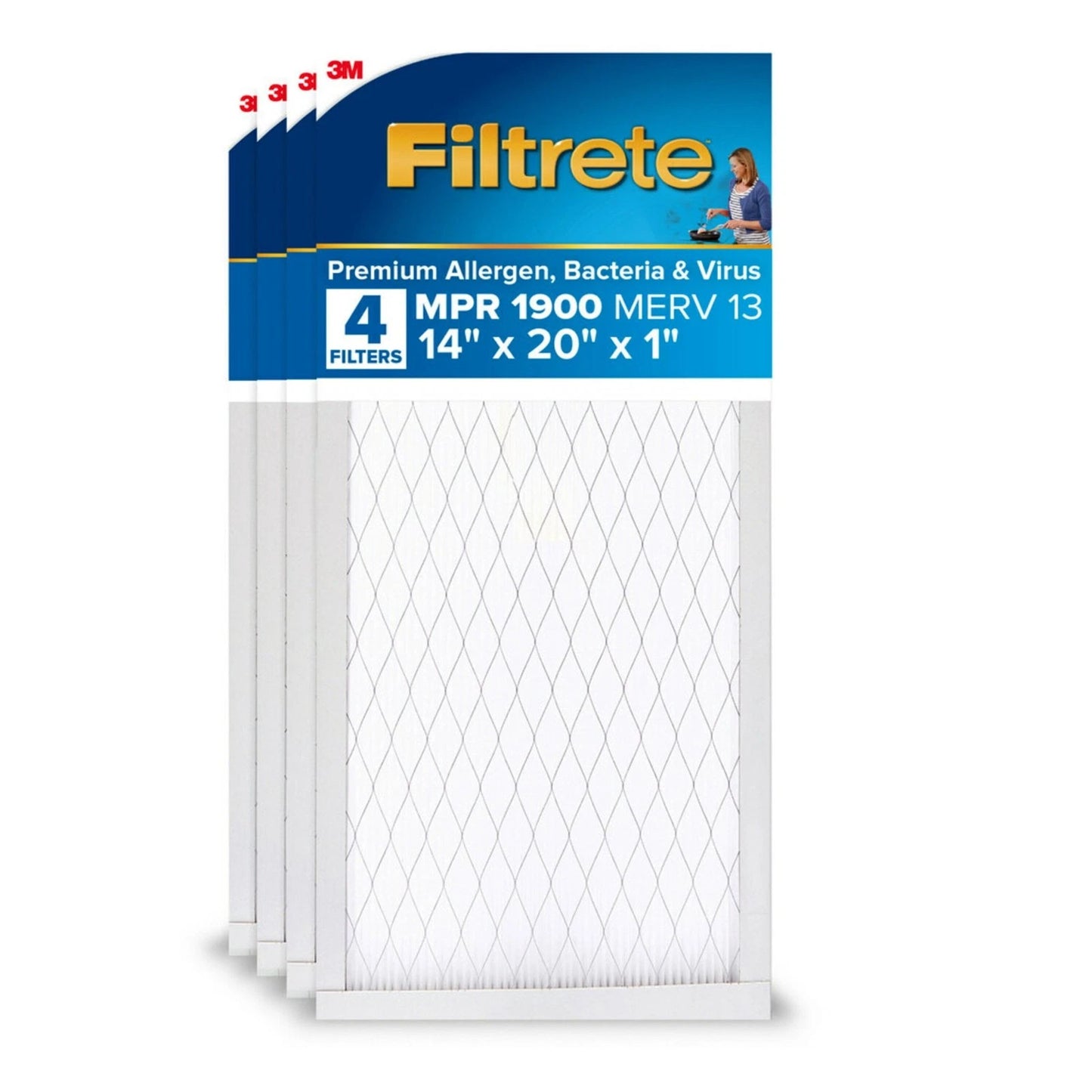 UA54CA - 3M High Performance Air Filter 14 X 20 4/carton