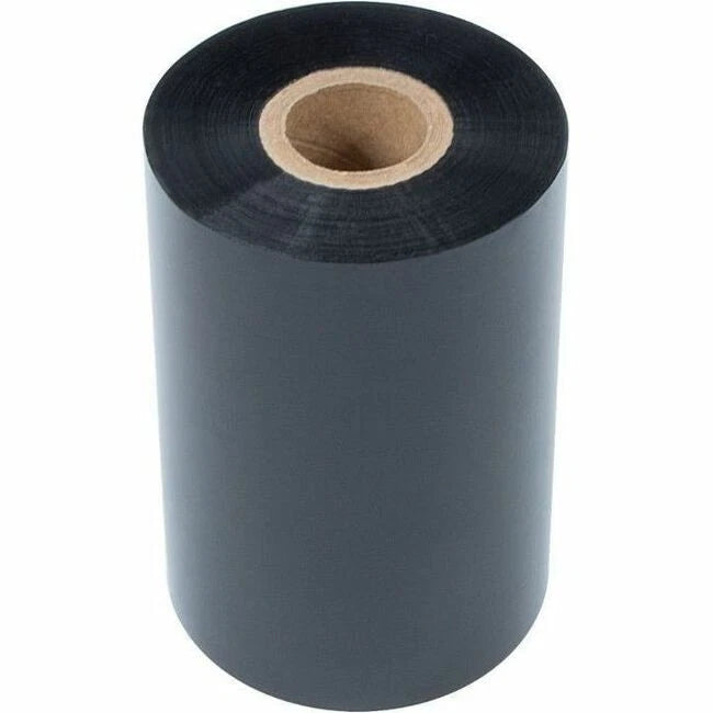 BRS1C450110 - Brother 4.33" Wide TT Resin Ribbon Black 1 Core 450m/Roll 12 Rolls/Unit