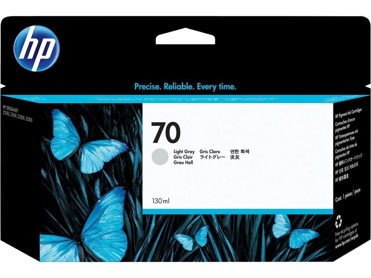C9451A - HP 70 Ink CartridgeLight Gray