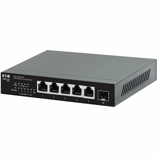 NG5POEM2 - Eaton 5-Port 2.5 Gbps Desktop Gigabit Ethernet Unmanaged Switch