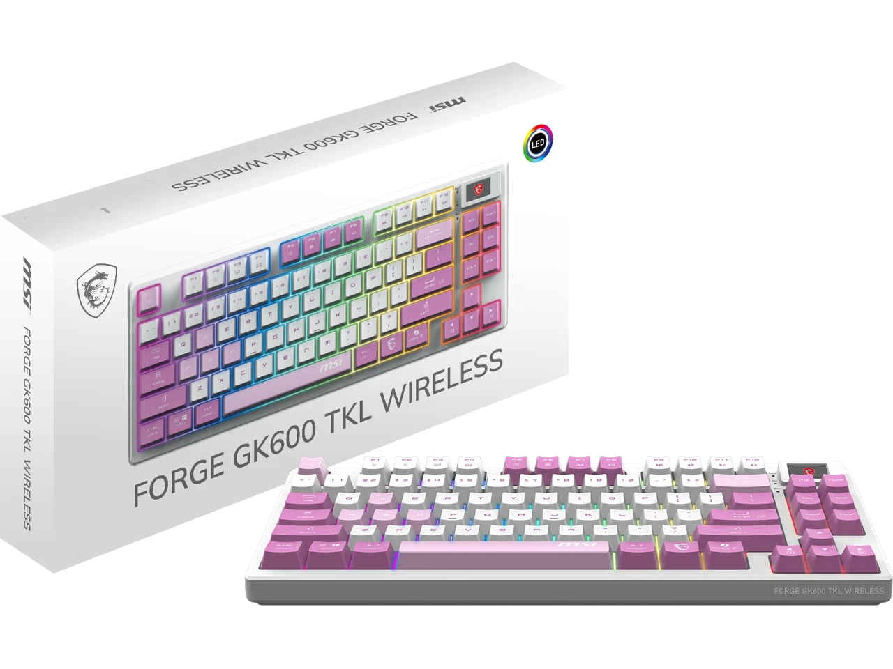 FORGEGK600V - MSI FORGE GK600 Gaming Keyboard