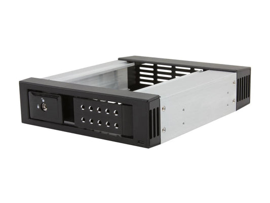 BPN-DE110SS-BLACK - iStarUSA Trayless 5.25" to 3.5" SATA SAS 6 Gbps HDD Hot-swap