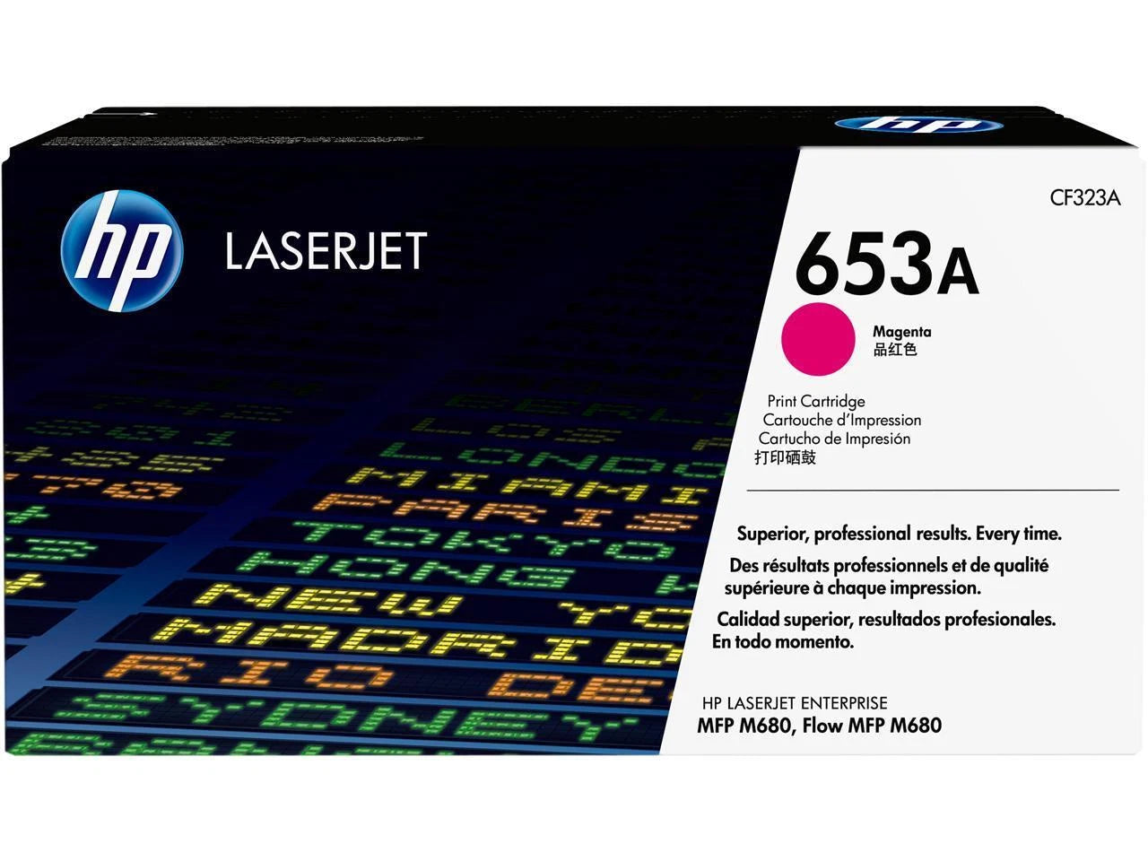 CF323A - HP 653A Magenta LASERJET Toner CART